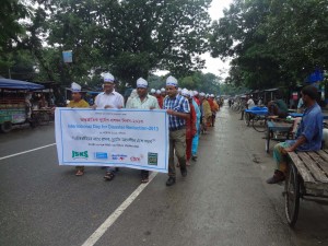 Rally of International Day for Disaster Risk Reduction